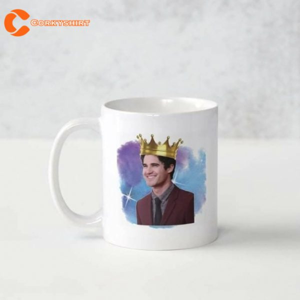 King Darren Criss Coffee Mug Gift For Fan