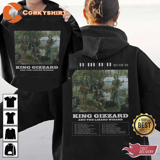 King Gizzard The Lizard Wizard Tour 2023 Shirt (2)