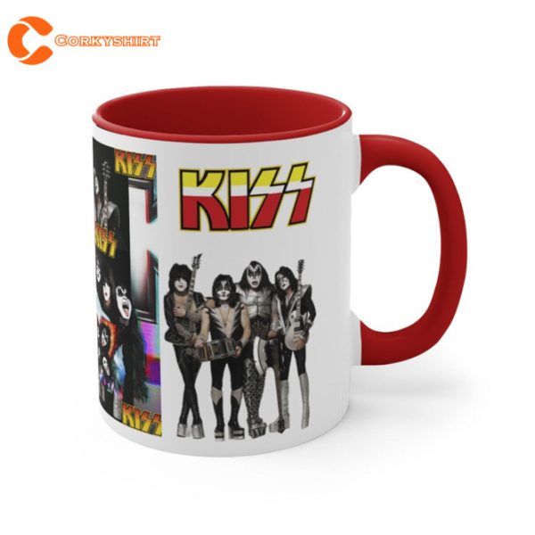 Kiss Accent Coffee Mug Gift for Fan