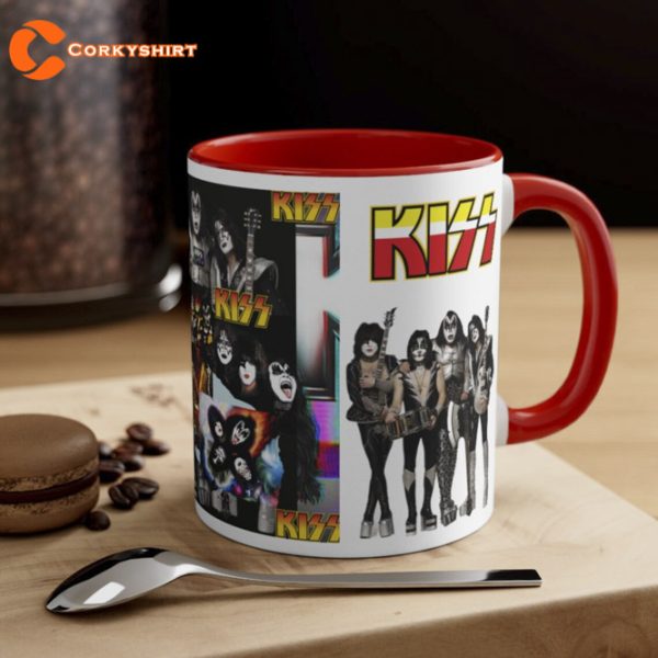 Kiss Accent Coffee Mug Gift for Fan