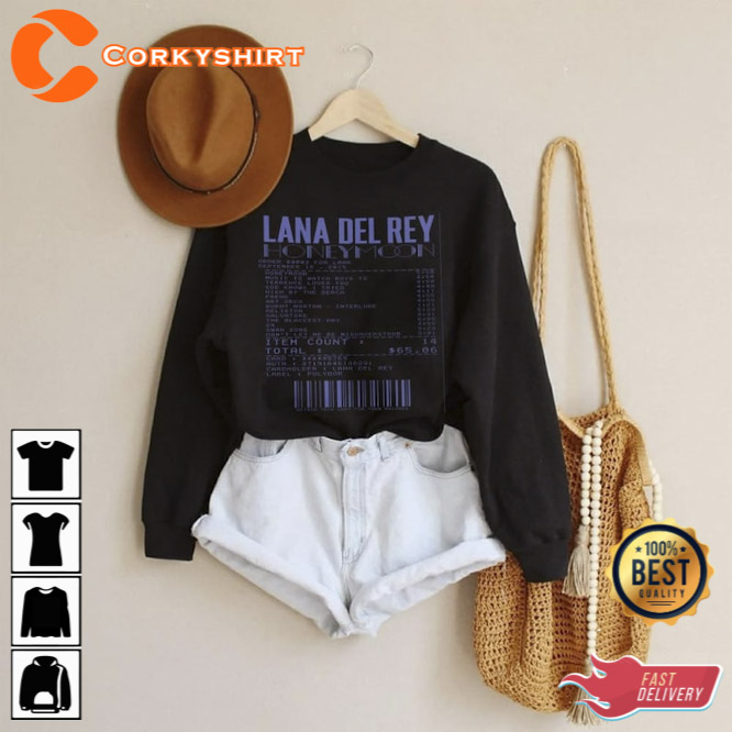 Lana Del Rey Honeymoon Band Music Tour Jan Trending Sweatshirt 4