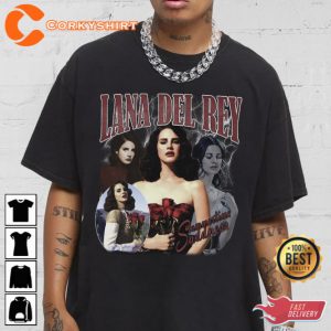 Lana Del Rey Summertime Saddness Vintage Bootleg Shirt Gift For Fan 1