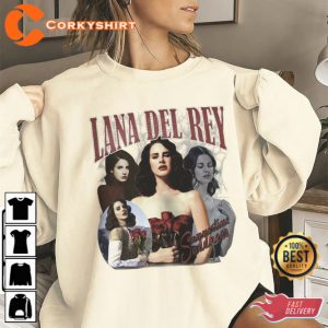 Lana Del Rey Summertime Saddness Vintage Bootleg Shirt Gift For Fan 3