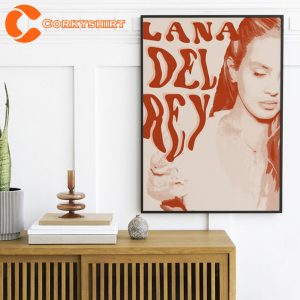 Lana Del Rey Wall Art Modern Poster Print3