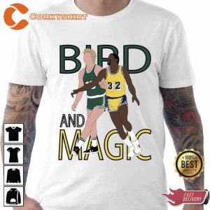 Larry Bird And Magic Johnson Unisex T-Shirt