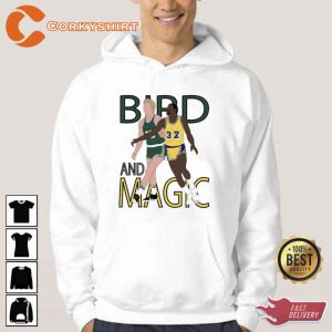 Larry Bird And Magic Johnson Unisex T-Shirt2