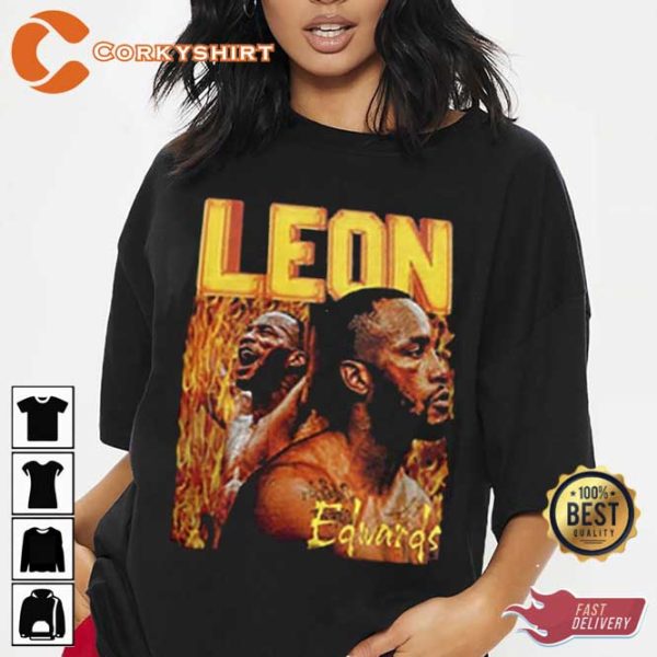 Leon Edwards Fighter Boxing Vintage 90s Unisex T-Shirt