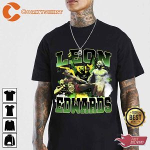Leon Edwards UFC Champion Shirt Print