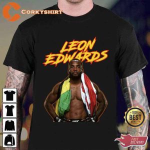 Leon Edwards UFC Fighter Graphic Unisex T-shirt1