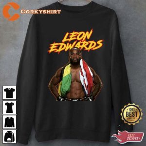 Leon Edwards UFC Fighter Graphic Unisex T-shirt3