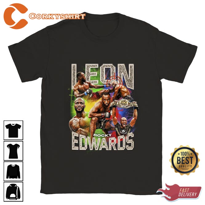 Leon Rocky Edwards T-Shir1
