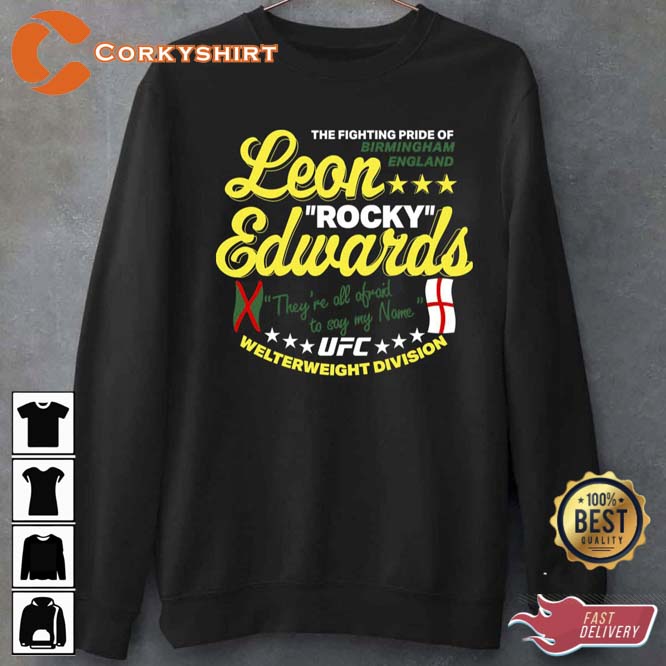 Leon Rocky Edwards UFC Unisex T-shirt