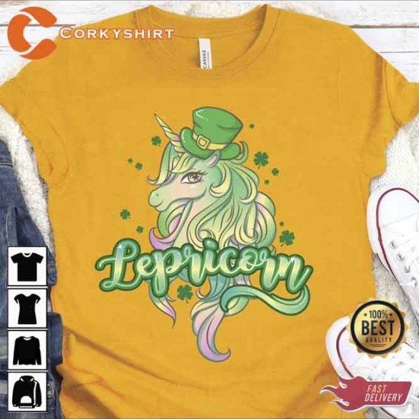 Lepricorn St Patricks Day T-shirt
