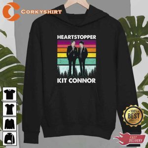 Lgbtq Heartstopper Kit Connor Joe Locke Nick Charlie Vintage Unisex T-shirt