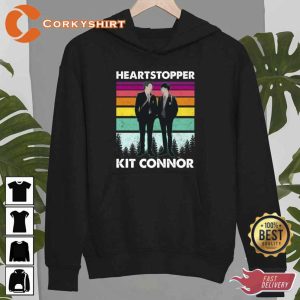 Lgbtq Heartstopper Kit Connor Joe Locke Nick Charlie Vintage Unisex T-shirt3