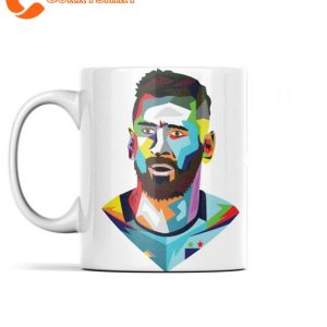 Lionel Messi Argentina PSG World Cup Winner Graphic Coffee Mug