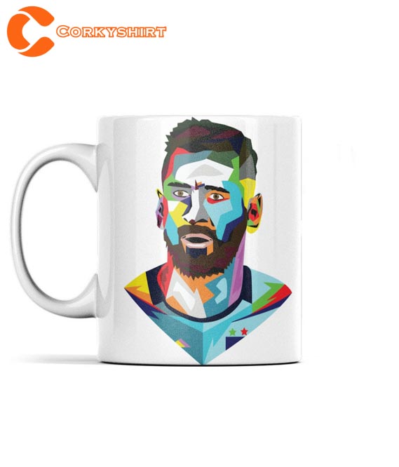 Lionel Messi Argentina PSG World Cup Winner Graphic Coffee Mug1