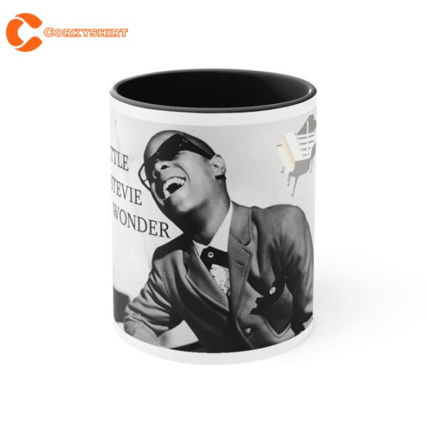 Little Stevie Wonder Accent Coffee Mug Gift for Fan