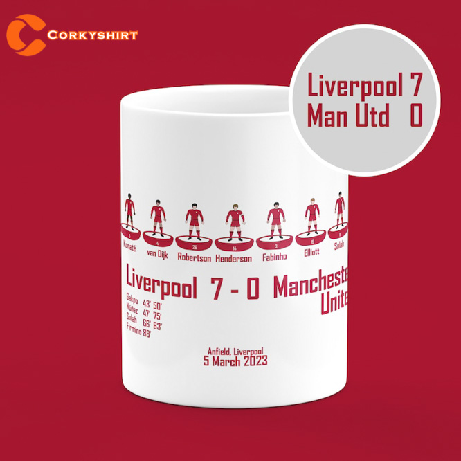 Liverpool Mug 7-0 at Anfield