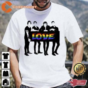 Love One Direction Band Pride Month Unisex T-Shirt