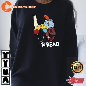 Love To Read Dr. Seuss Teacher Shirt