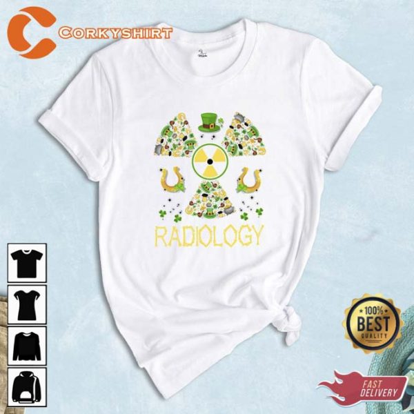 Lucky Radiology St Patricks Day T-shirt