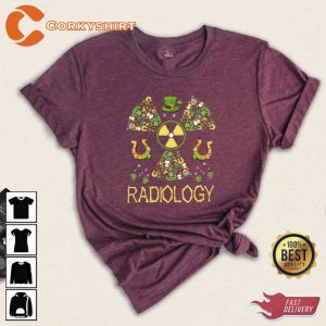 Lucky Radiology St Patricks Day T-shirt3