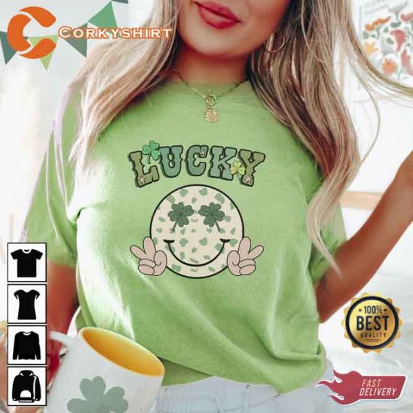 Lucky Vibes St Patricks Day T-shirt Design