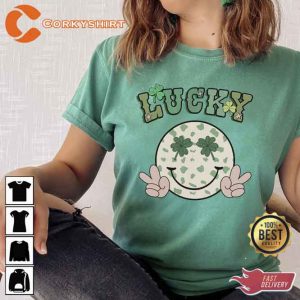 Lucky Vibes St Patricks Day T-shirt Design