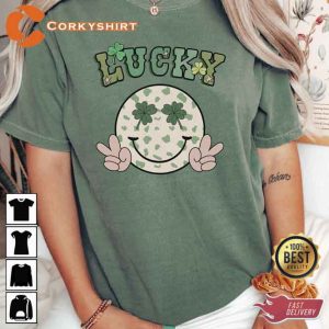 Lucky Vibes St Patricks Day T-shirt Design