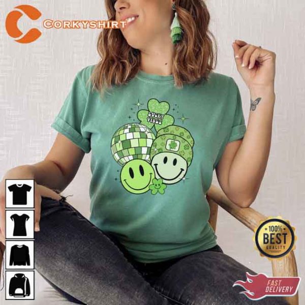 Lucky Vibes St Patricks Day T-shirt