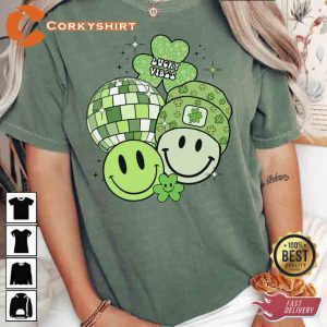 Lucky Vibes St Patricks Day T-shirt6