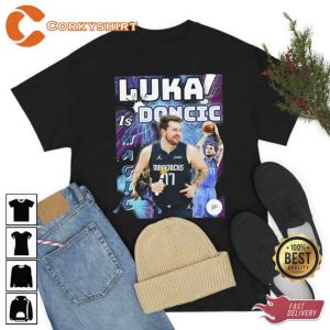 Luka Doncic 3point Graphic Tee Shirt 2