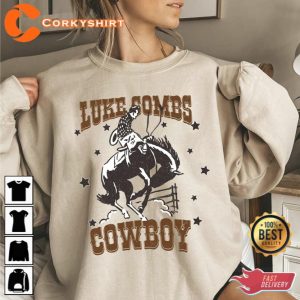 Luke Combs Boho Western Cowboy Shirt Country Tee