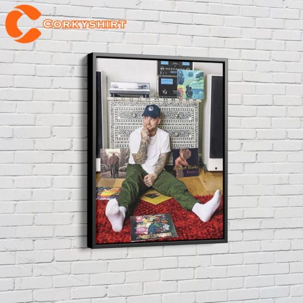 Mac Miller Albums Rapper Wall Art Home Decor Poster