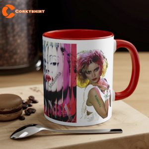 Madonna Accent Coffee Mug Gift for Fan