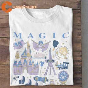 Magic Kingdom Park Icons T-Shirt