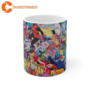 Marvel Super Hero Cosmic Book Style Ceramic Mug