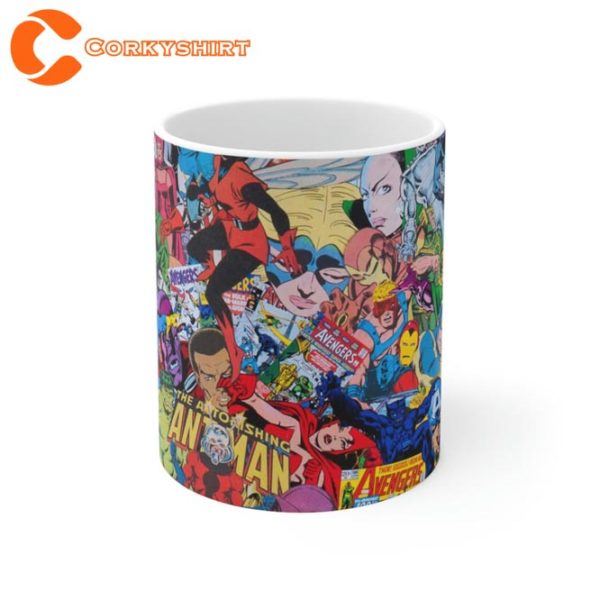 Marvel Super Hero Cosmic Book Style Ceramic Mug