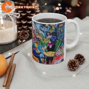 Marvel Super Hero Cosmic Book Style Ceramic Mug4