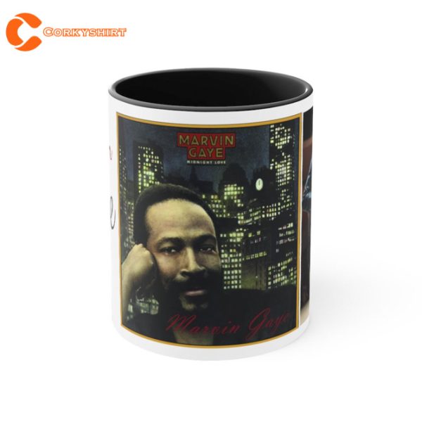 Marvin Gaye Midnight Love Accent Coffee Mug Gift for Fan