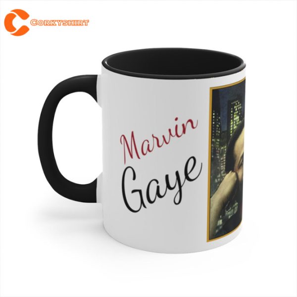 Marvin Gaye Midnight Love Accent Coffee Mug Gift for Fan