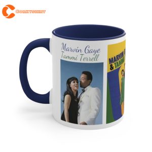 Marvin Gaye Tammi Terrell Accent Coffee Mug Gift for Fan