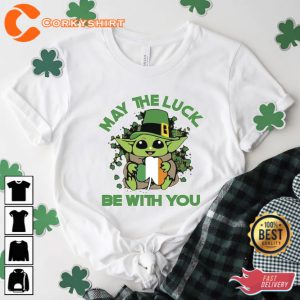 May The Luck Be With You Shirt St Patrick Day 1