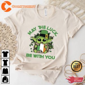 May The Luck Be With You Shirt St Patrick Day 2