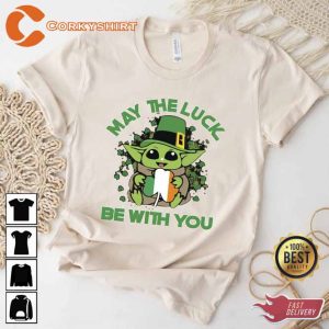 May The Luck Be With You St Patrick Day Shirt