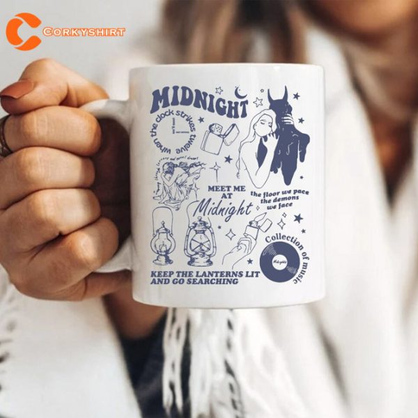 Meet Me At Midnight Swiftie Coffee Mug