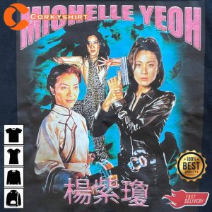 Michelle Yeoh Congratz 2023 Best Lead Actress Gift for Fan Graphic Tee
