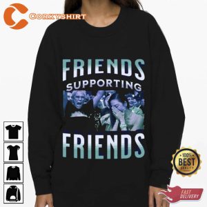 Michelle Yeoh Jamie Lee Curtis Friends Supporting Friends T-shirt