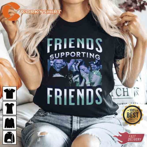 Michelle Yeoh Jamie Lee Curtis Friends Supporting Friends T-shirt